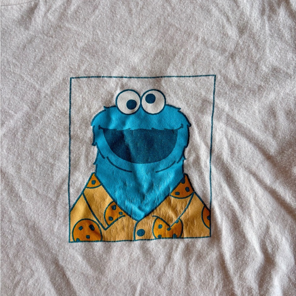 Retro Kid Cookie Monster Sesame Street T-Shirt Size X-Large Retrokid - Picture 2 of 8